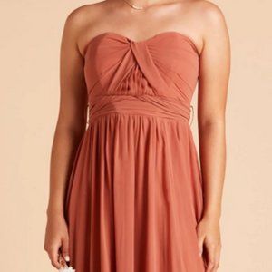 Birdy Grey Grace convertible bridesmaid's dress in terracotta